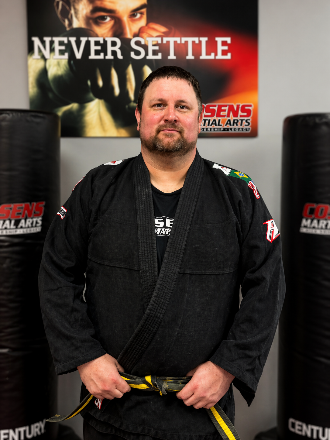 Coach Faulkner at Cosens Martial Arts Fenton