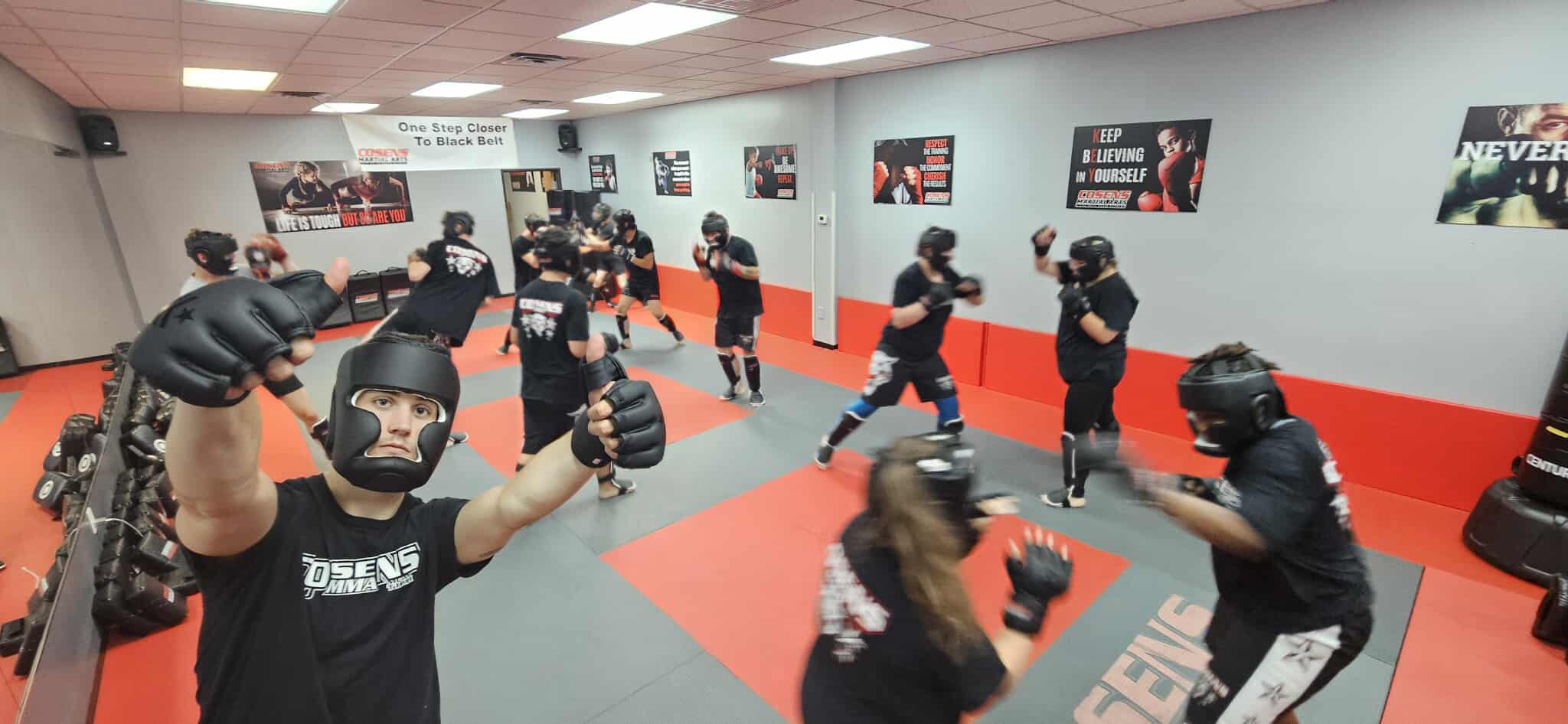 Adult MMA training at Cosens Martial Arts Fenton